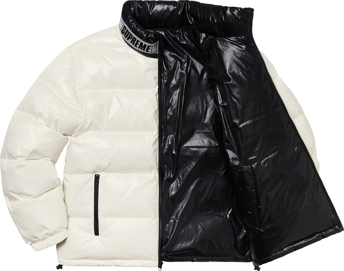 Shiny Reversible Puffy Jacket view 3